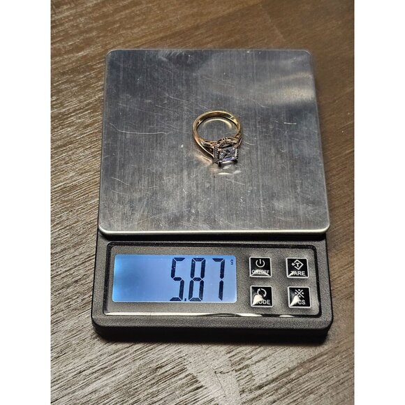 925 Sterling Silver Quartz Ring Size 9 - 5.87g - Picture 5 of 5